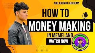 HOW TO MAKE MONEY in MEMELAND | Listing in November | Telegram Airdrop | Adil Earning Academy |❤️