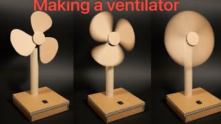 Cómo Hacer un Ventilador de Cartón Casero (Muy Fácil)