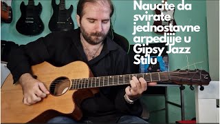 Naučite svirati Brze Diminished Arpeđije U Gipsy Jazz Stilu - Deo 1