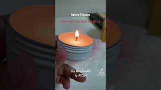 Candle Healing 🕯️✨Nature Therapy 🌳🍎🪵 #candle #soywaxcandles #เทียนหอม #เทียนหอมไขถั่วเหลือง