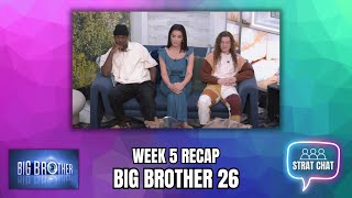 Big Brother 26 Week Five Recap! | Strat Chat Podcast