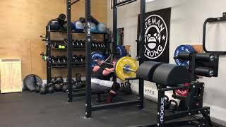 2/9/18 Squats 3-0-3 Tempo 205x9 @7 ws 1/3