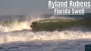 Ryland Rubens Surfing Big Florida Waves