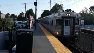 North Jersey Coast Line Train 7652 arriving into Avenel