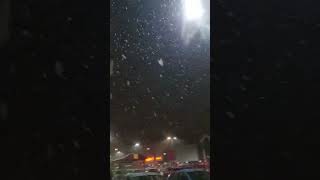 snow fall at night#wonderfull#short#vedio#