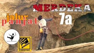 Merdeka -7a || jalur panjat tebing || 1001 hanger