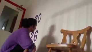 Neptunes Hostel Killarney Ireland - Wall Painting Timelapse 2014