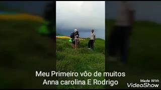 Anna carolina Primeiro Vôo duplo de parapente