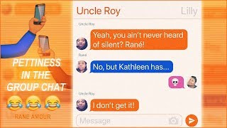 A PETTY FAMILY GROUP CHAT [Text Messages] #2 [PG -13]