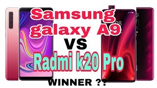 Samsung galaxy A9 VS Radmi k20 Pro speed test and camera comparison / Krrish tech