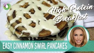 Cinnamon Swirl Pancakes - Protein Treats By Nutracelle