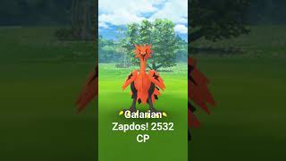 Galarian Zapdos Pokemon GO!