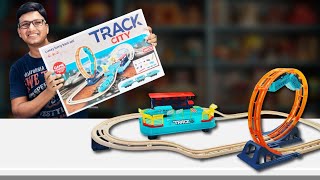 Train Track Set : Unboxing and Review Peephole View Toys