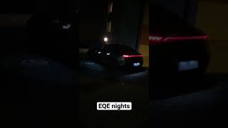 Mercedes EQE nights