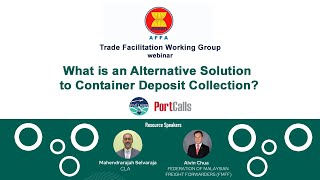 What is an alternative solution to container deposit collection?