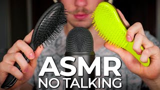 ASMR Hairbrush Triggers (No Talking)