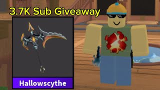 How to get a Free Hallowscythe in Roblox Mm2