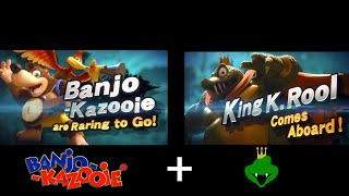 Banjo Kazooie + King K. Rool Reveal Comparison - Super Smash Bros Ultimate