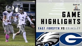 East Forsyth vs Grimsley Week 7 Highlights | Triad HS FB