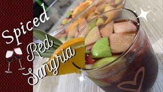 The BEST Spiced Red Sangria!!! a.k.a Witches Brew ✨