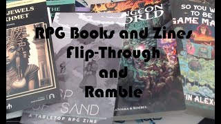 RPG Books and Zines Haul - Flip-through and Ramble