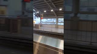 Metro rail platform, Dhaka, Bangladesh.