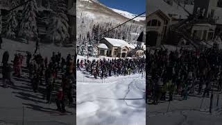 Long Skiing Line