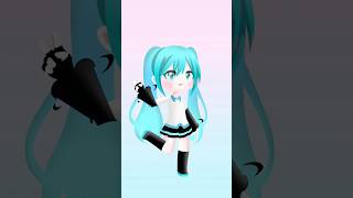 Miku in Gacha style #shorts #miku #hatsunemiku