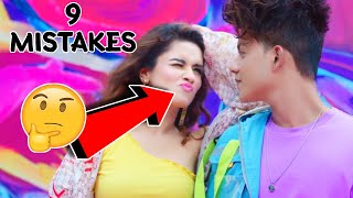 (9 Mistakes) in  Chocolate Song, Tony Kakkar ft. Riyaz Aly & Avneet Kaur, Satti Dhillon, Haq Se Hero