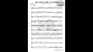 En suspiro gente de accionar - banda la indicada (partitura) #musicscore #partitura