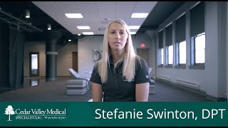 CVMS Medical Minute with Stefanie Swinton, DPT