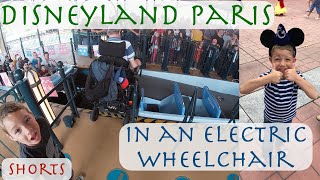 Shorts- Wheelchair Accessibility of ride at Disneyland Paris - Its a Small World After All - #Shorts