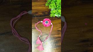 Easy DIY Handmade Rakhi/#making #craft #handmade #rakhi #rap #easydiy #rakshabandhan #shortvideo