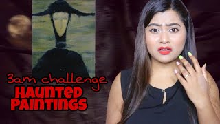 Most *HAUNTED* Paintings Story 💀| 3am Challenge|RIA