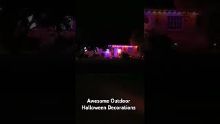 Awesome Outdoor Halloween Decorations