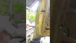 restorasi truk canter tua part 1