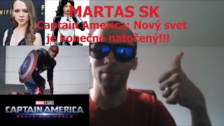 MARTAS SK - Captain America: Nový svet | Po problémoch je film úspešne hotový!!!