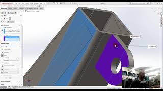 #Mentoria1​ - SolidWorks Simulation - LINHA DE VIDA Vídeo 3 #solidworks​​ #linhadevida