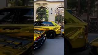 Golden supercars #shorts #viral #supercars #exclusive