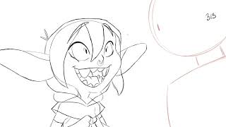 Critical Role Animation - Detective Nott (Pencil Test)