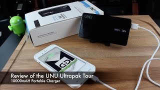 Review of the UNU Ultrapak Tour 10000mAH Portable Charger