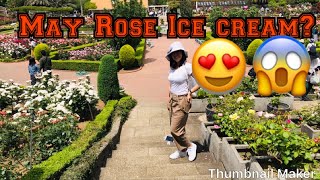 Rose Garden / Rose Ice cream? masarap ba?? / Japan vlog