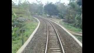 Backride Kereta Api Indonesia - Jembatan Lahor dan Terowongan