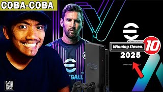 #COBACOBA Nyobain maen WINNING ELEVEN 2025 versi PS 2  | WE 2025 PS 2 GAMEPLAY 1080 FULL HD 60 FPS