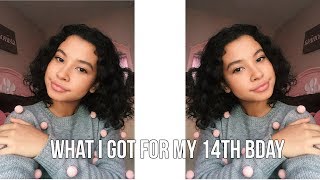 What I got for my 14th Birthday//2017