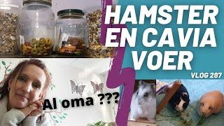 Hamstervoer Cavia update en Ben ik al oma ?