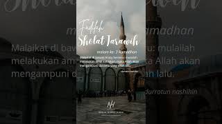 Fadilah sholat tarawih malam ke-3 #fyp #santriindonesia #santrikeren #fadhilah #tarawih