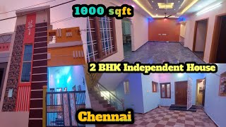 1000 Sqft New 2 BHK Independent House for sale in Porur Near Kovur