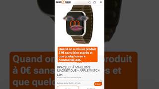 Alors on peut tout expliquer 😬😬 #applewatch #pourtoi