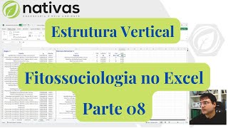 Estrutura Vertical - Fitossociologia no Excel - Inventário Florestal - Parte 08